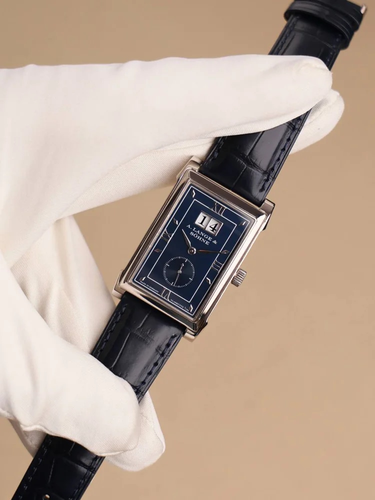 A. Lange & Söhne Cabaret White Gold 107.027 Blue Dial, image 2 A. Lange & Söhne Cabaret White Gold 107.027 Blue Dial, image 2