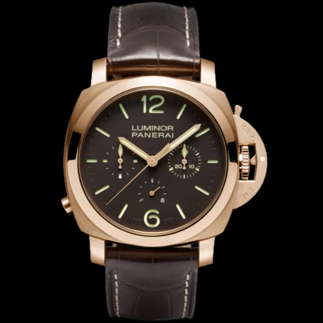 Panerai Luminor 1950 8 Days Chrono Monopulsante GMT Luminor 1950 Monopulsante 8 Days, image 1 Panerai Luminor 1950 8 Days Chrono Monopulsante GMT Luminor 1950 Monopulsante 8 Days, image 1