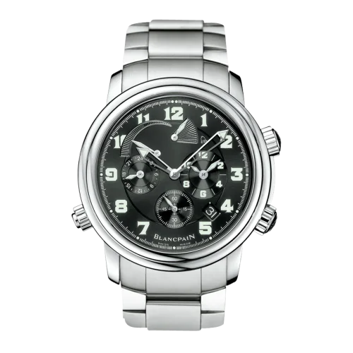 Léman Réveil GMT Stainless Steel / Black / Bracelet