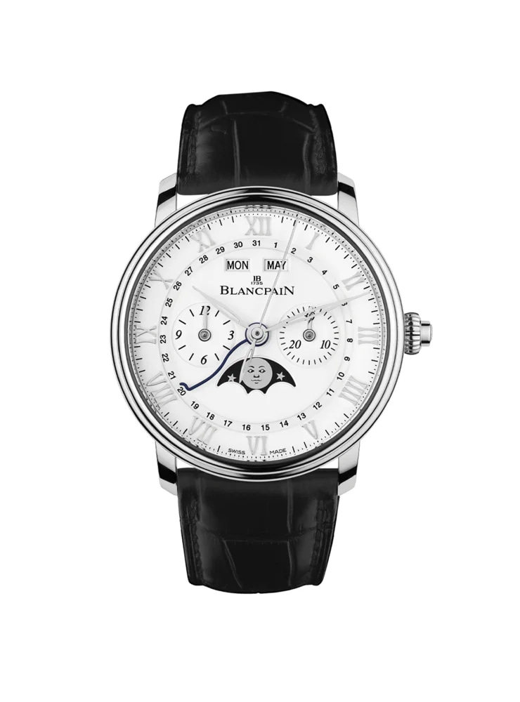 Blancpain Villeret Complete Calendar Like New, image 1 Blancpain Villeret Complete Calendar Like New, image 1
