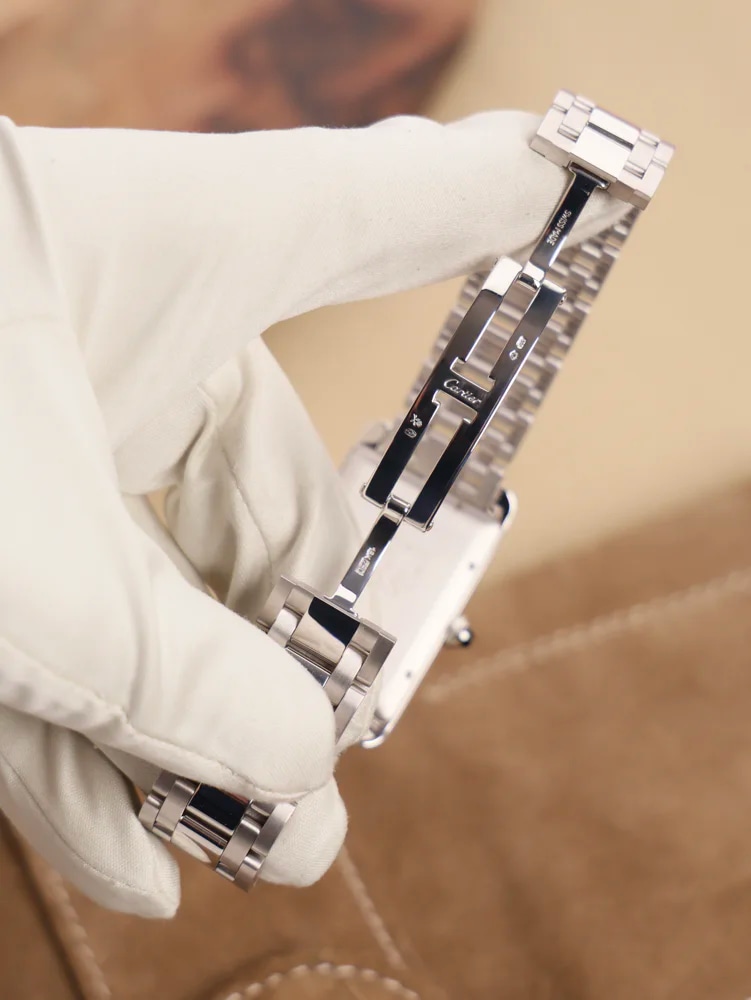 Cartier Tank Américaine WG + leather strap, image 5 Cartier Tank Américaine WG + leather strap, image 5