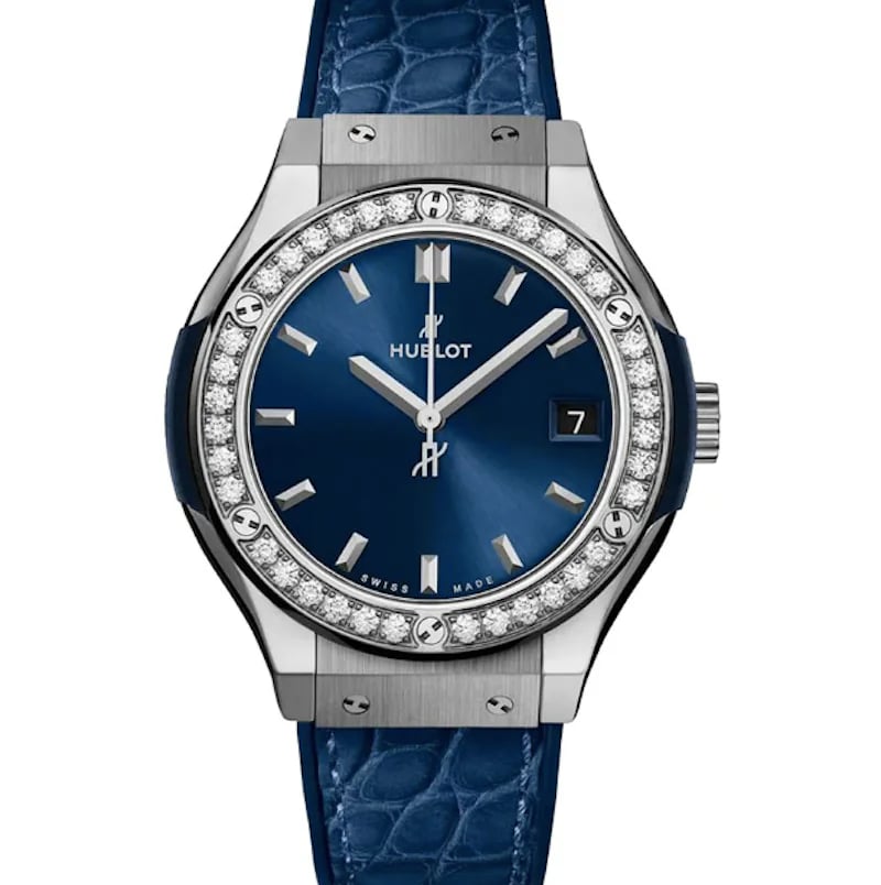 Hublot Classic Fusion Blue 581.NX.7170.LR.1104, image 1 Hublot Classic Fusion Blue 581.NX.7170.LR.1104, image 1