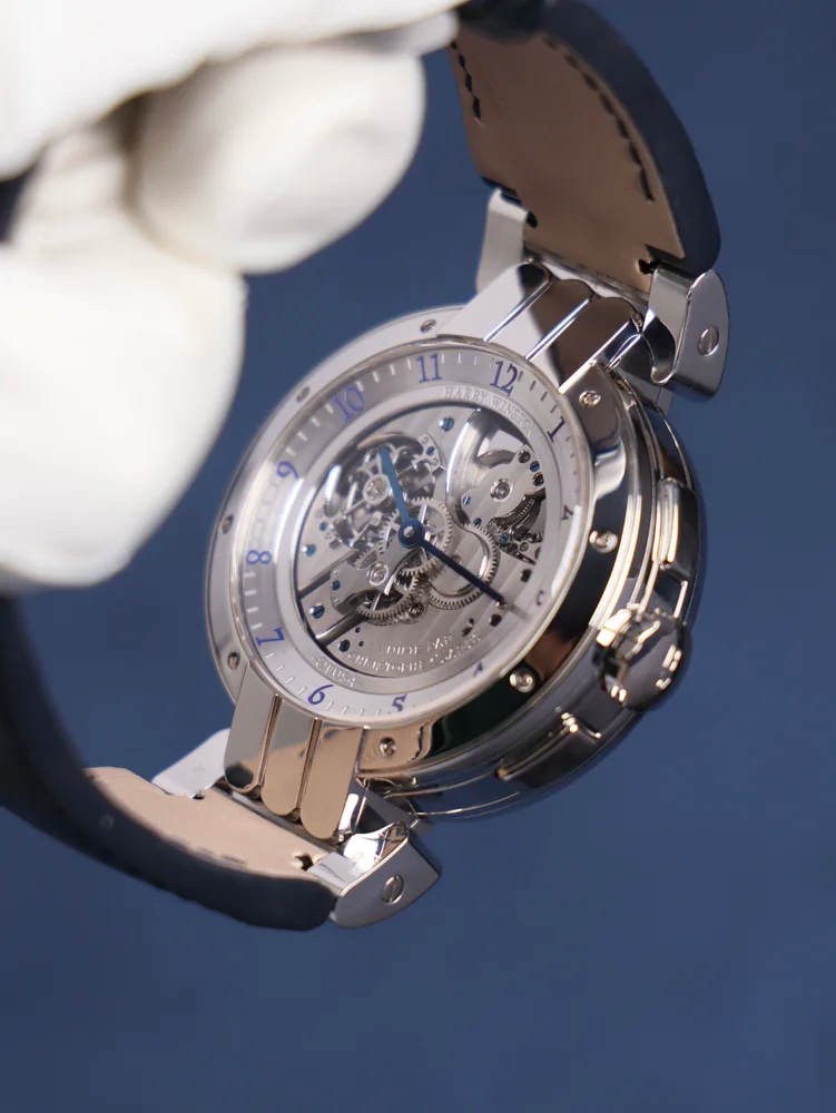 Harry Winston Opus 4 Platinum Tourbillon Minute-repeater with cathedral gongs Moonphase LE 18 pcs, image 8 Harry Winston Opus 4 Platinum Tourbillon Minute-repeater with cathedral gongs Moonphase LE 18 pcs, image 8