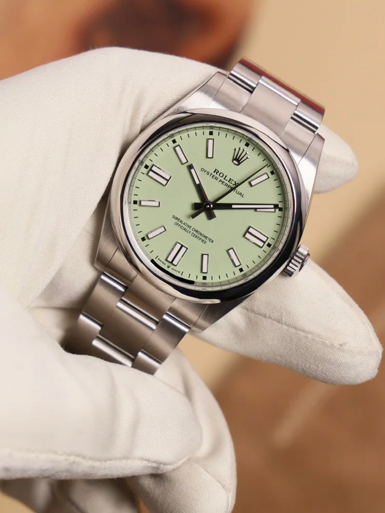 Rolex Oyster Perpetual 41 Stainless Dial, image 1 Rolex Oyster Perpetual 41 Stainless Dial, image 1
