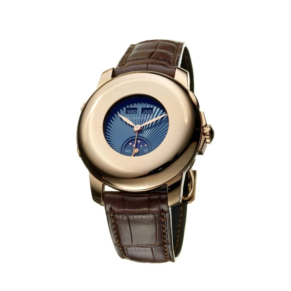 Half Hunter RG Blue Dial 39 mm, image 1 Half Hunter RG Blue Dial 39 mm, image 1