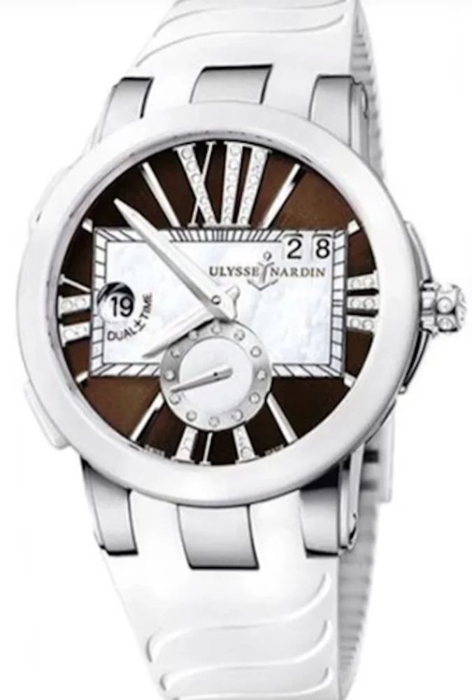 Ulysse Nardin Executive Dual Time Lady, image 1 Ulysse Nardin Executive Dual Time Lady, image 1