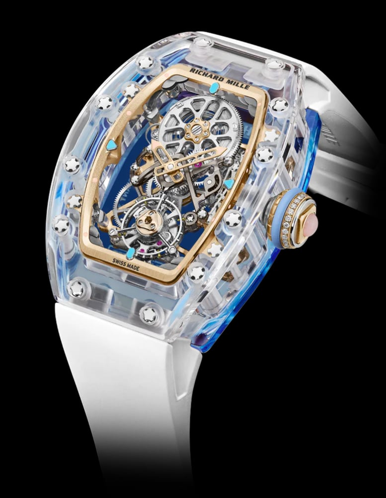Richard Mille RM 75-01 Flying Tourbillon Sapphire Blue, image 1 Richard Mille RM 75-01 Flying Tourbillon Sapphire Blue, image 1