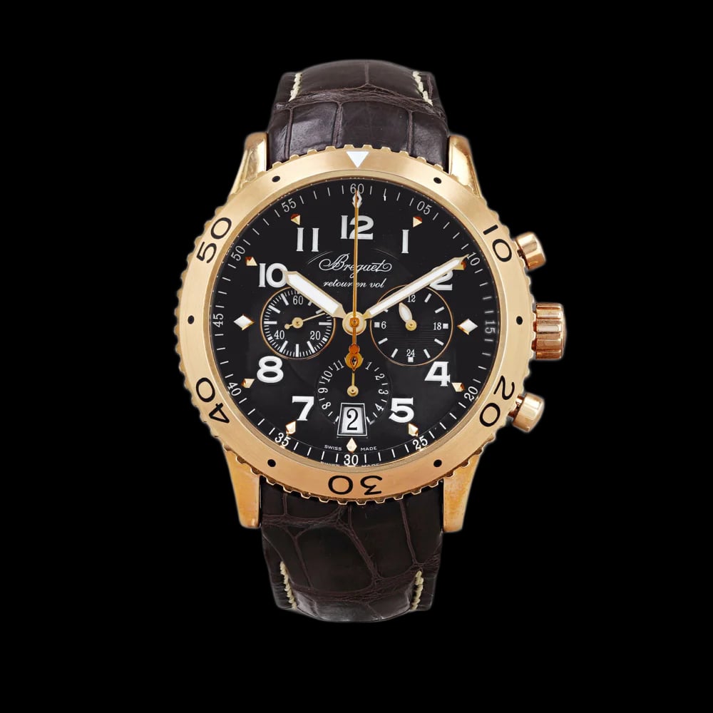 Breguet Type XX - XXI - XXII XXI - XXII Flyback 18K Rose Gold Chronograph, image 1 Breguet Type XX - XXI - XXII XXI - XXII Flyback 18K Rose Gold Chronograph, image 1