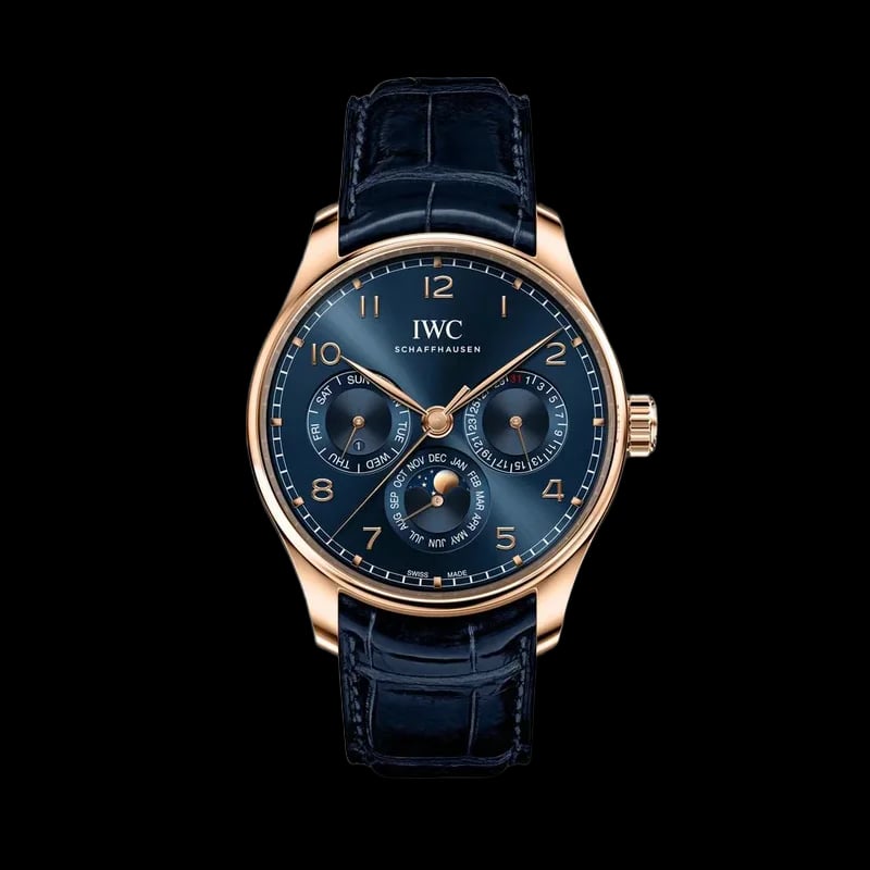 IWC Portuguese Perpetual Calendar Rose Gold, image 1 IWC Portuguese Perpetual Calendar Rose Gold, image 1