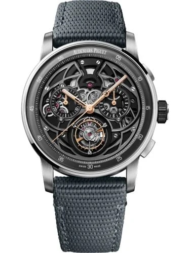 CODE 11.59 Selfwinding Flying Tourbillon Chronograph White Gold / Ceramic