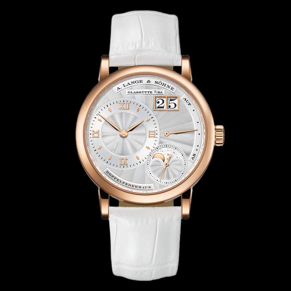 A. Lange & Söhne Little Lange 1 Rose Gold Diamonds Bezel, image 1 A. Lange & Söhne Little Lange 1 Rose Gold Diamonds Bezel, image 1