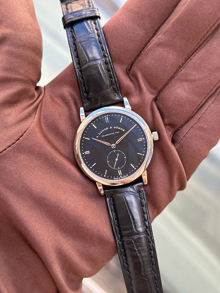 A. Lange & Söhne Saxonia White Gold, image 1 A. Lange & Söhne Saxonia White Gold, image 1