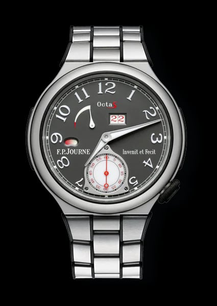 F.P.Journe Octa Sport Aluminum Case and Bracelet with Rubber Inserts, image 1 F.P.Journe Octa Sport Aluminum Case and Bracelet with Rubber Inserts, image 1