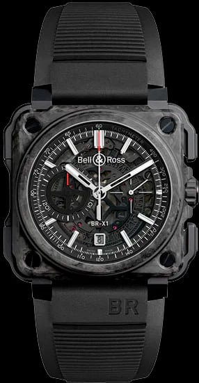 Bell & Ross BR-X1 LE Chronograph Carbon/Titanium, image 1 Bell & Ross BR-X1 LE Chronograph Carbon/Titanium, image 1