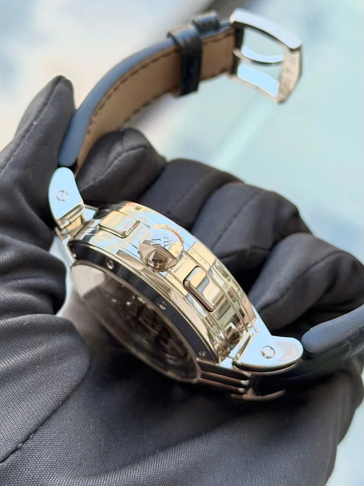 Harry Winston Opus 4 Platinum Tourbillon Minute-repeater with cathedral gongs Moonphase LE 18 pcs, image 6 Harry Winston Opus 4 Platinum Tourbillon Minute-repeater with cathedral gongs Moonphase LE 18 pcs, image 6