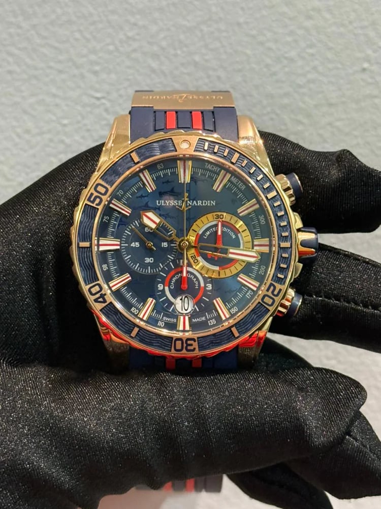 Ulysse Nardin Diver Chronograph Hammerhead Shark, image 1 Ulysse Nardin Diver Chronograph Hammerhead Shark, image 1