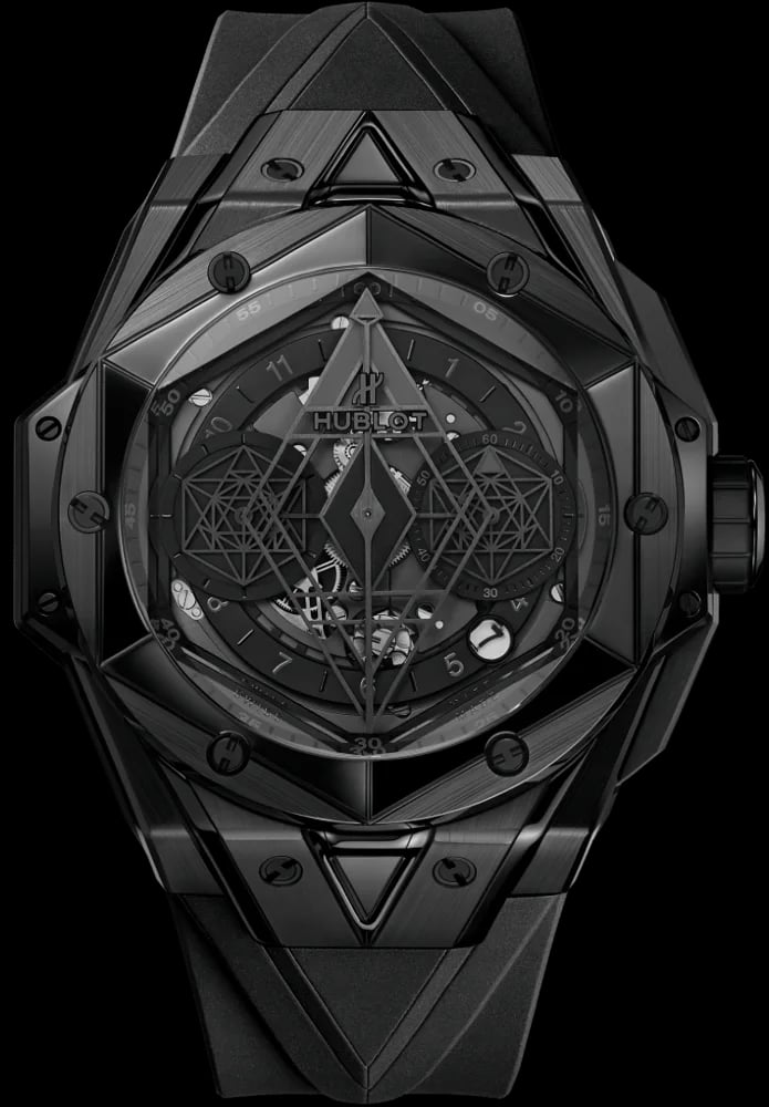 Hublot Big Bang Sang Bleu Ii All Black 45 Mm Big Bang Unico, image 1 Hublot Big Bang Sang Bleu Ii All Black 45 Mm Big Bang Unico, image 1