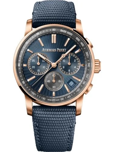CODE 11.59 Chronograph Selfwinding Pink Gold / Blue