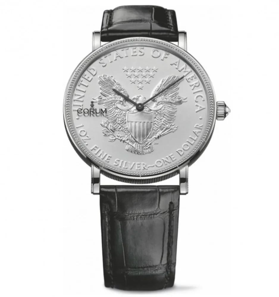 Corum Coin Watch Silver Dollar, image 1 Corum Coin Watch Silver Dollar, image 1