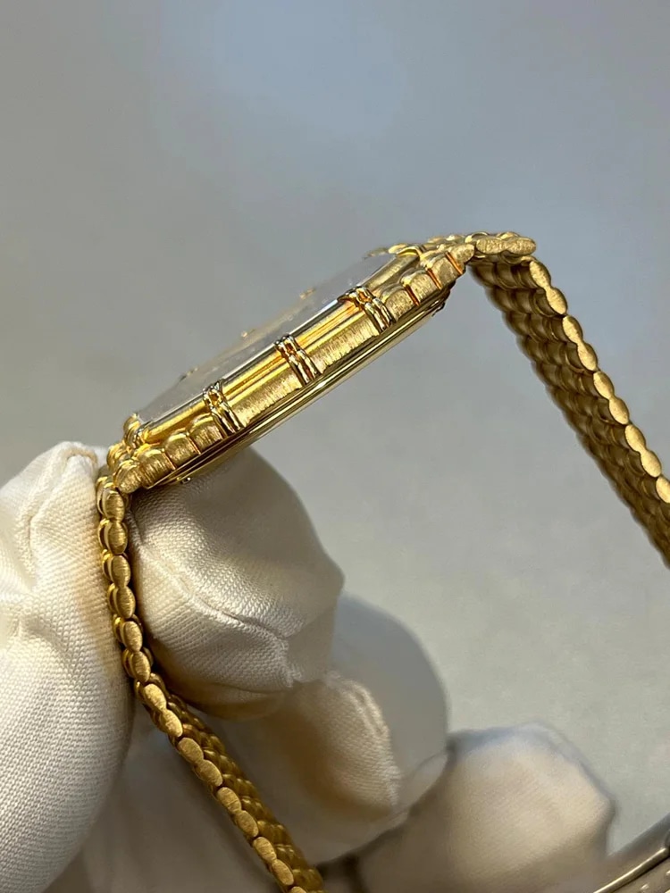 Bamboo Diamond Dial with Rubies Integrated Bracelet 17.9 cm, image 7 Bamboo Diamond Dial with Rubies Integrated Bracelet 17.9 cm, image 7