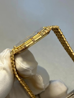 Bamboo Diamond Dial with Rubies Integrated Bracelet 17.9 cm, image 7 Bamboo Diamond Dial with Rubies Integrated Bracelet 17.9 cm, image 7