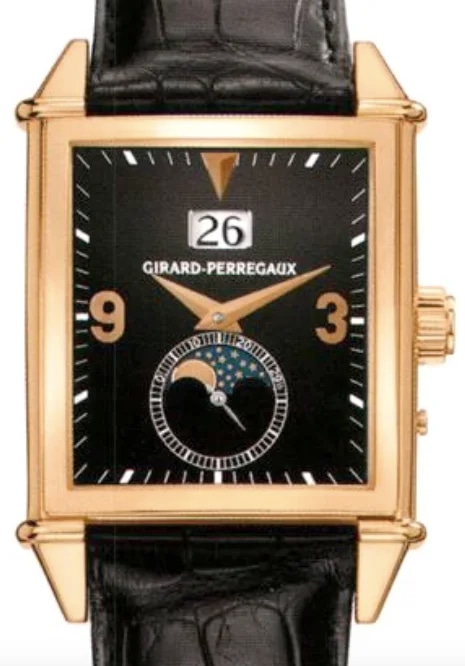Girard Perregaux Vintage 1945 KING SIZE BIG DATE MOON PHASES, image 1 Girard Perregaux Vintage 1945 KING SIZE BIG DATE MOON PHASES, image 1