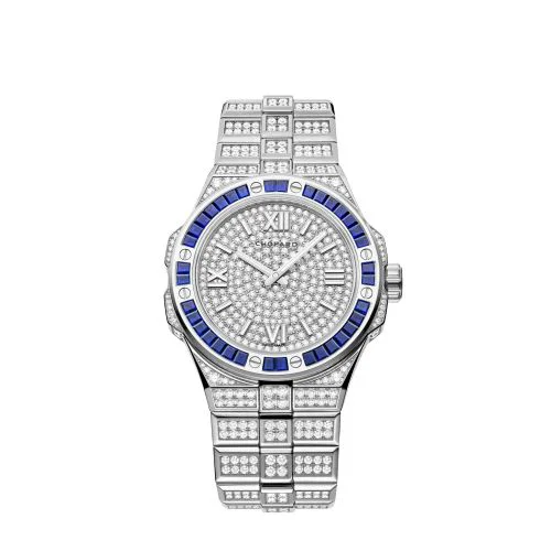 Alpine Eagle Frozen 41 White Gold - Sapphire