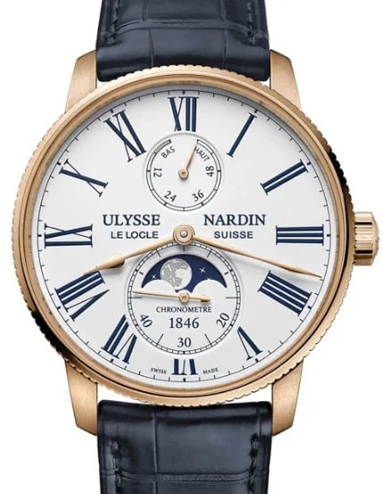 Ulysse Nardin Marine Torpilleur MOONPHASE 42MM, image 1 Ulysse Nardin Marine Torpilleur MOONPHASE 42MM, image 1