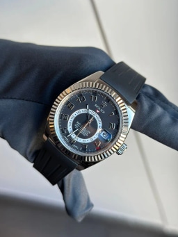 Rolex Sky-Dweller + alligator strap, image 1 Rolex Sky-Dweller + alligator strap, image 1