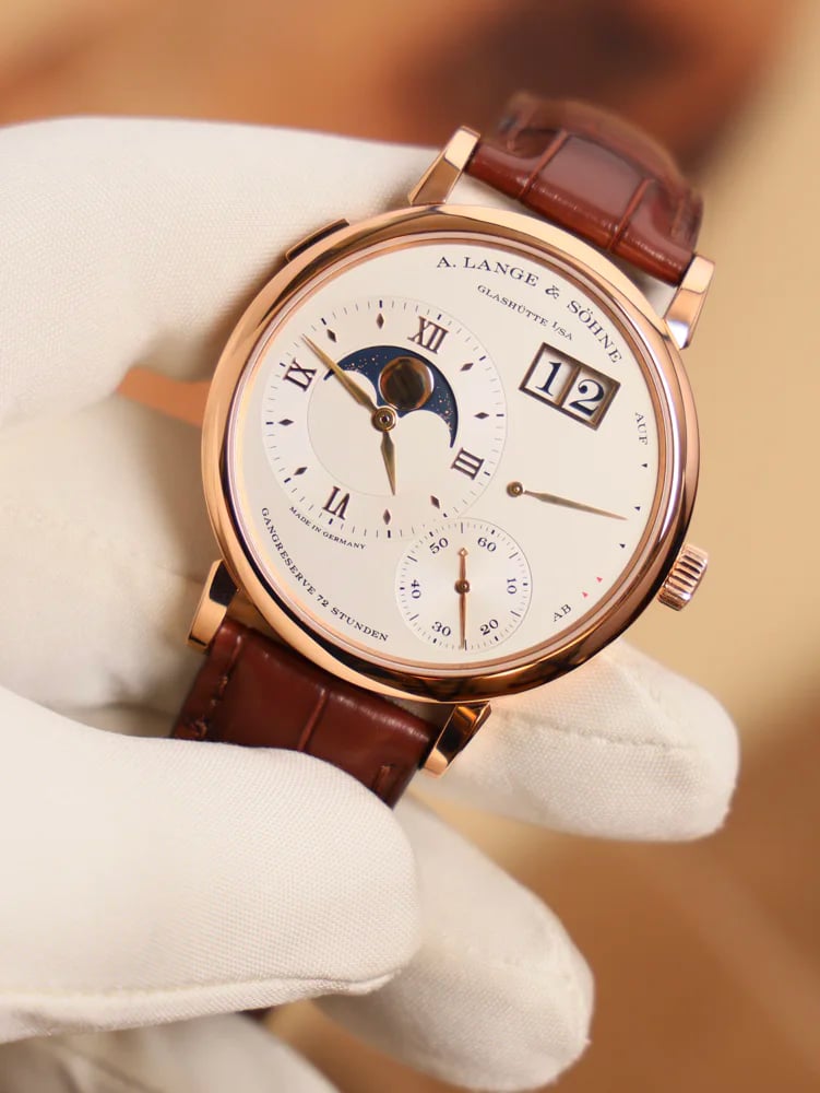 A. Lange & Söhne Grand Lange 1 Moon Phase Power Reserve Indicator, image 1 A. Lange & Söhne Grand Lange 1 Moon Phase Power Reserve Indicator, image 1