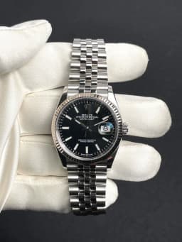 Rolex Datejust Black Index Dial Jubilee, image 1 Rolex Datejust Black Index Dial Jubilee, image 1