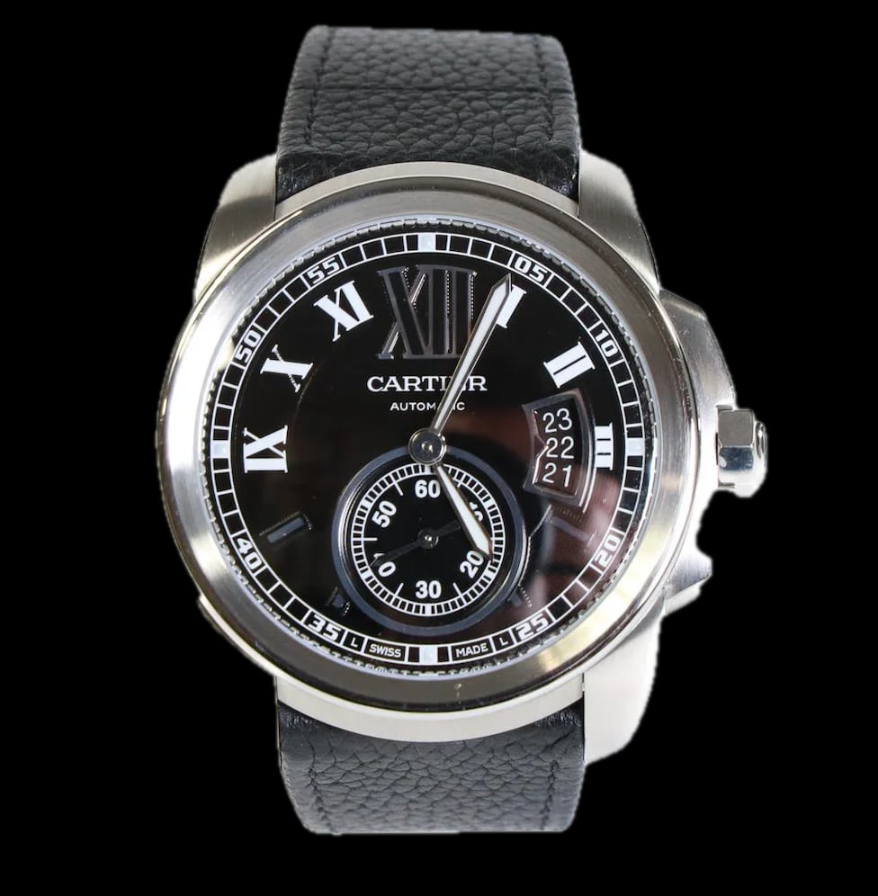 Cartier Calibre de Cartier Black Dial 42mm, image 1 Cartier Calibre de Cartier Black Dial 42mm, image 1