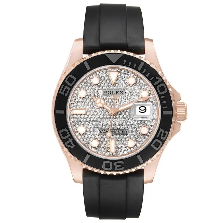 Rolex Yacht-Master 40 Rose Gold Diamonds Dial, image 1 Rolex Yacht-Master 40 Rose Gold Diamonds Dial, image 1