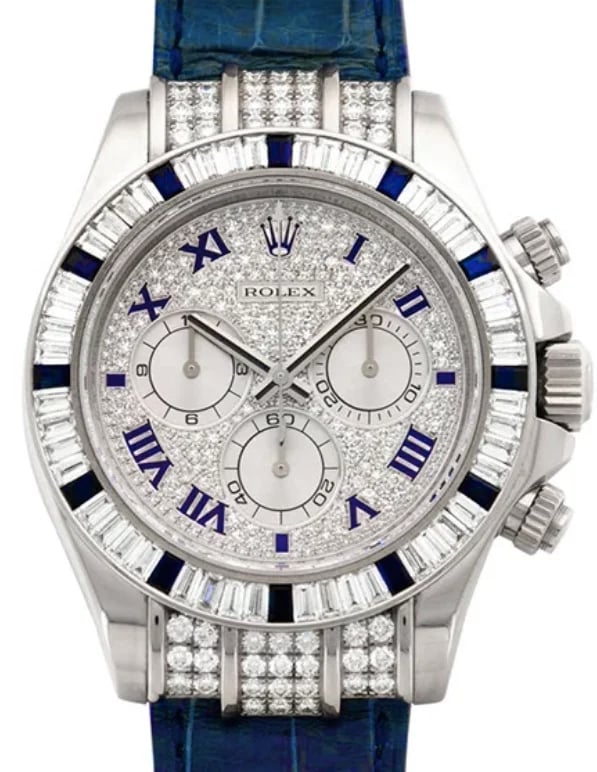 Rolex Daytona DIAMONDS / SAPPHIRE, image 1 Rolex Daytona DIAMONDS / SAPPHIRE, image 1