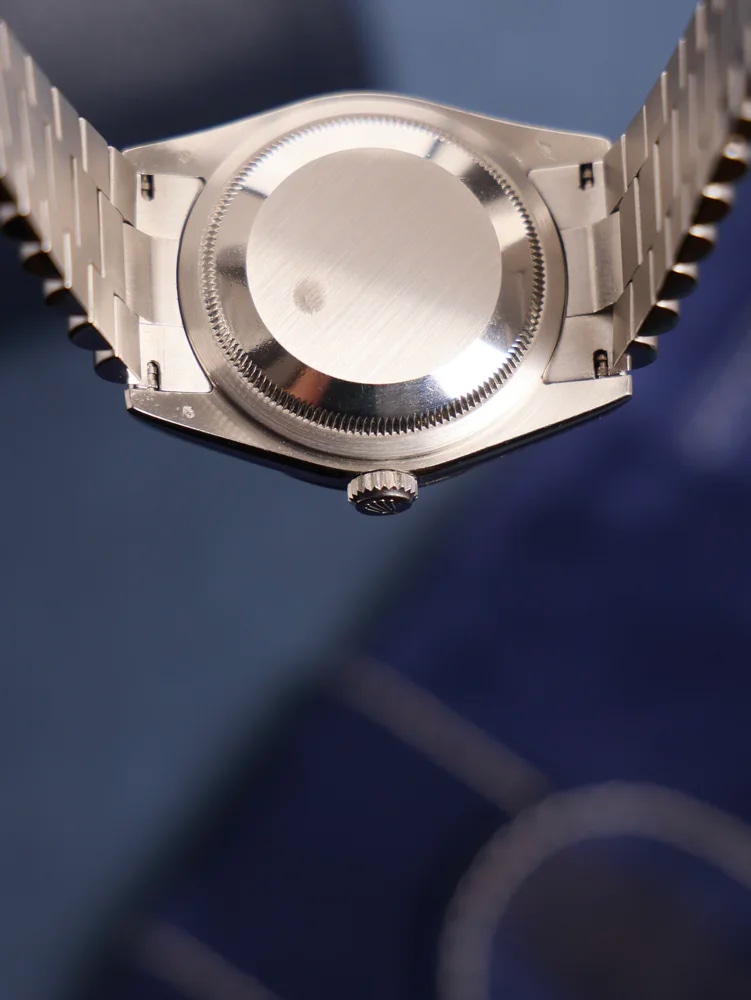 Rolex Day-Date 36 36 Ice Blue Dial Diamond Lugs Officially serviced 08/2026, image 7 Rolex Day-Date 36 36 Ice Blue Dial Diamond Lugs Officially serviced 08/2026, image 7