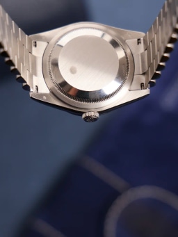 Rolex Day-Date 36 36 Ice Blue Dial Diamond Lugs Officially serviced 08/2026, image 7 Rolex Day-Date 36 36 Ice Blue Dial Diamond Lugs Officially serviced 08/2026, image 7