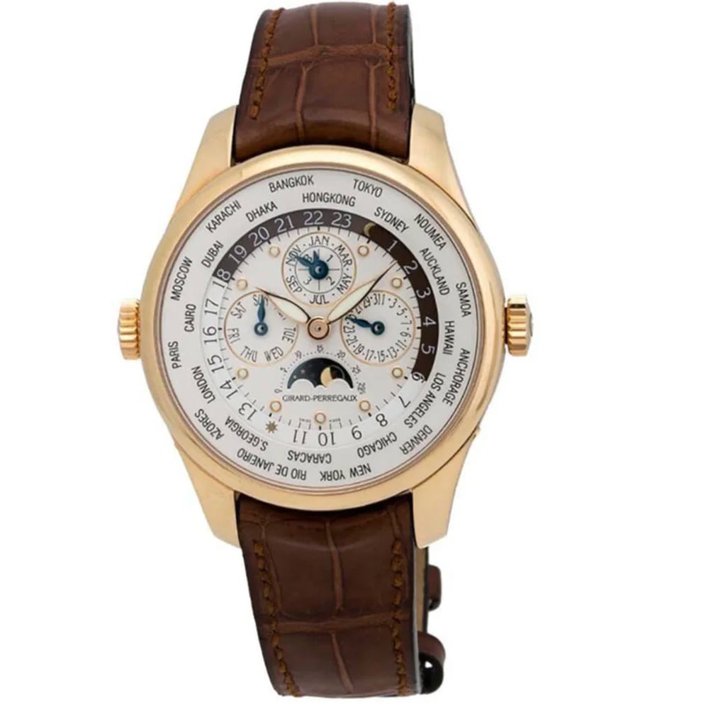 Girard Perregaux WW.TC World Time Perpetual Calendar Moonphase, image 1 Girard Perregaux WW.TC World Time Perpetual Calendar Moonphase, image 1