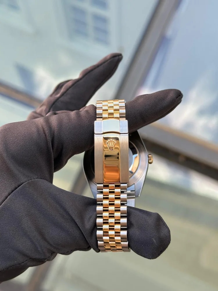 Rolex Datejust 41 Black Dial Diamonds Full Set, image 5 Rolex Datejust 41 Black Dial Diamonds Full Set, image 5