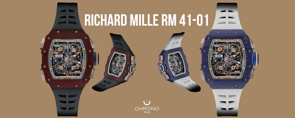 Richard Mille RM 41-01 Tourbillon Soccer | Chrono 10:10 Richard Mille RM 41-01 Tourbillon Soccer | Chrono 10:10