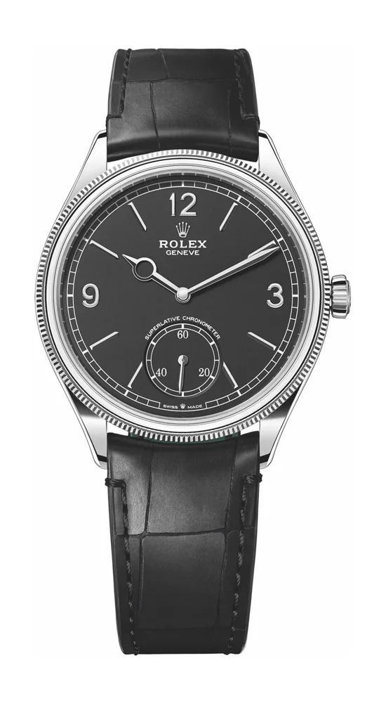 Rolex 1908 Black Dial White Gold, image 1 Rolex 1908 Black Dial White Gold, image 1