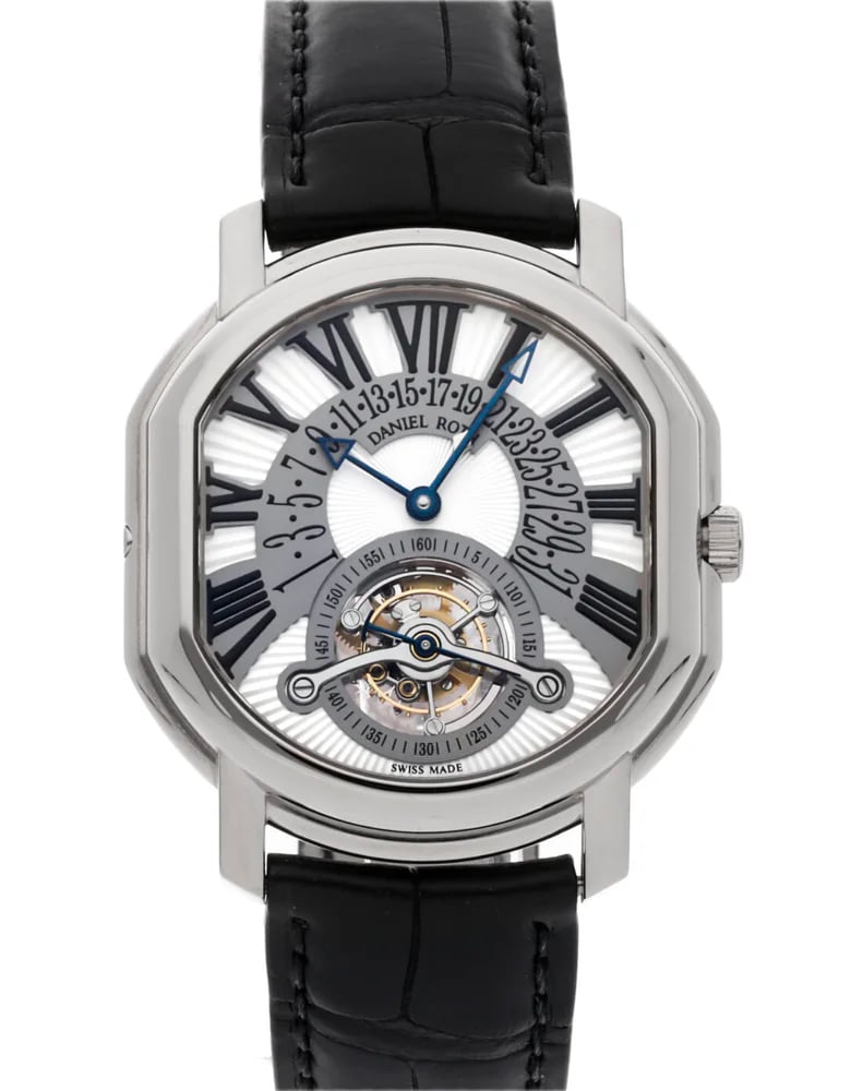 Daniel Roth Tourbillon Retrograde Date 196.X.60, image 1 Daniel Roth Tourbillon Retrograde Date 196.X.60, image 1