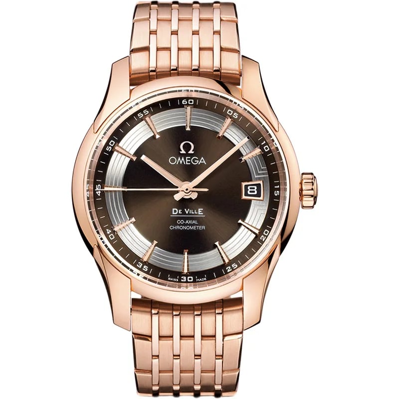 Omega De Ville Hour Vision Rose Gold Bracelet, image 1 Omega De Ville Hour Vision Rose Gold Bracelet, image 1