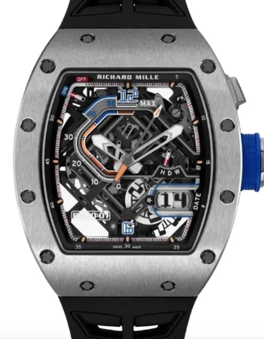 Richard Mille RM 030 RM30-01 TITANIUM AUTOMATIC, image 1 Richard Mille RM 030 RM30-01 TITANIUM AUTOMATIC, image 1