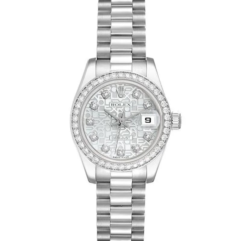Rolex Lady-Datejust 26 Platinum, image 1 Rolex Lady-Datejust 26 Platinum, image 1