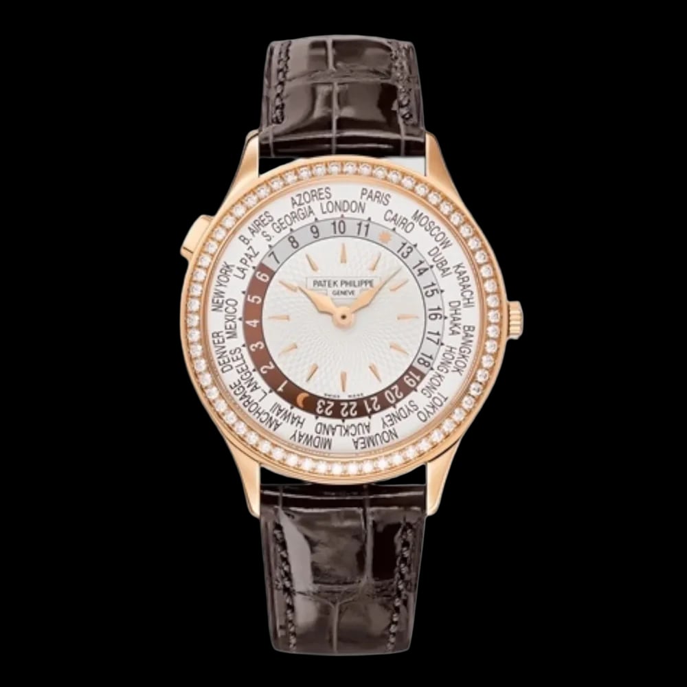 Patek Philippe World Time White Automatic Complications 18k, image 1 Patek Philippe World Time White Automatic Complications 18k, image 1