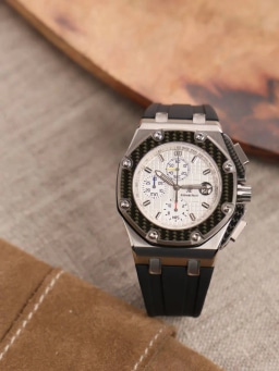 Juan Pablo Montoya Titanium Limited edition Official AP Service 2026 Rubber strap, image 2 Juan Pablo Montoya Titanium Limited edition Official AP Service 2026 Rubber strap, image 2