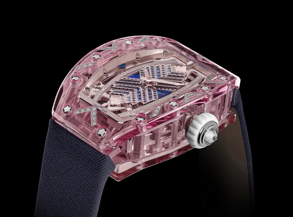 Richard Mille Adds Some Color with New Sapphire Watches | Chrono 10:10 Richard Mille Adds Some Color with New Sapphire Watches | Chrono 10:10