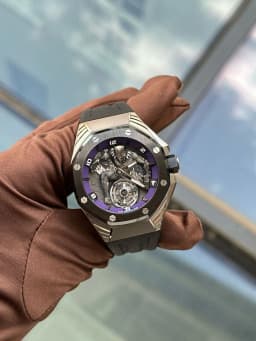 Audemars Piguet Royal Oak Concept LIMITED EDITION OF 250 Flying Tourbillon Black Panthere, image 1 Audemars Piguet Royal Oak Concept LIMITED EDITION OF 250 Flying Tourbillon Black Panthere, image 1