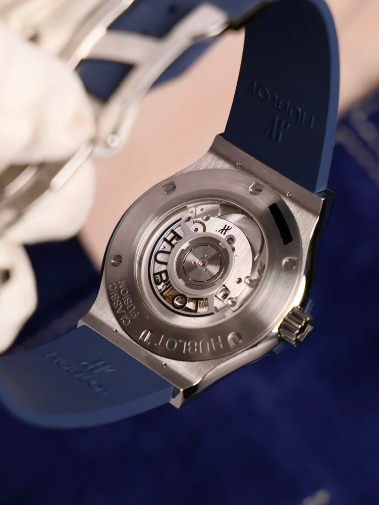 Hublot Classic Fusion Blue 542.NX.7170.LR Box and Papers 2021, image 7 Hublot Classic Fusion Blue 542.NX.7170.LR Box and Papers 2021, image 7