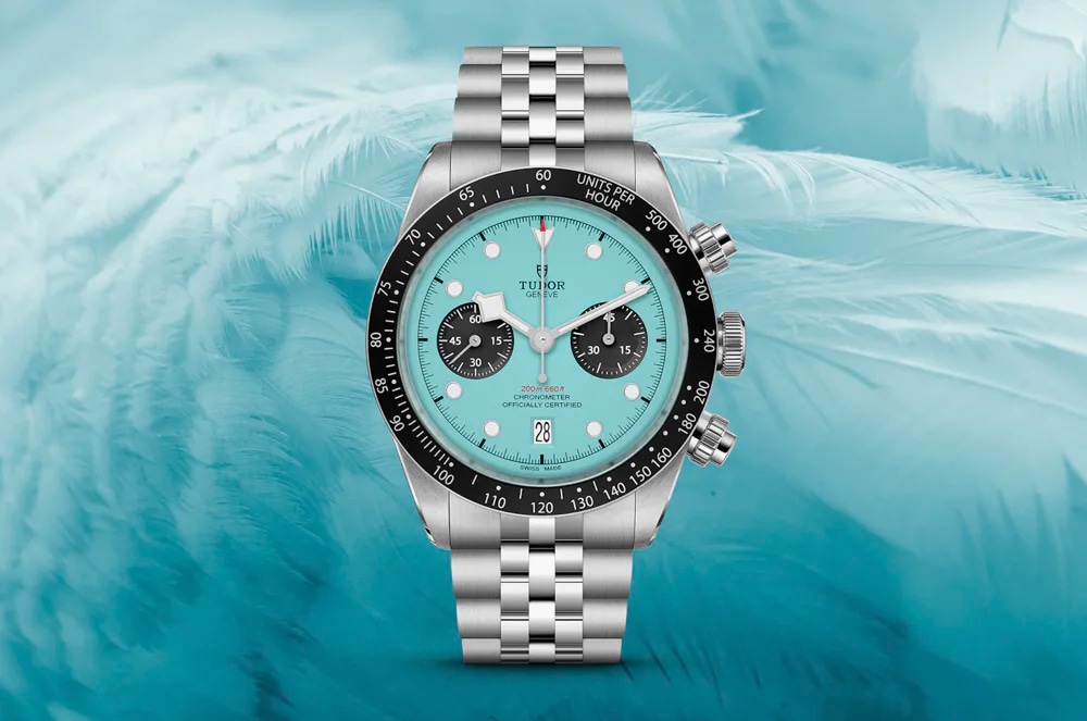 Tudor Black Bay Chrono “Flamingo Blue” – New Colorway | Chrono 10:10 Tudor Black Bay Chrono “Flamingo Blue” – New Colorway | Chrono 10:10